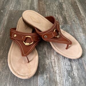 St. John’s Bay Women’s Sandals - Size 7 - Color Brown. Great Condition